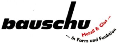 Logo bauschu Baumgärtner GmbH Metallbau + Schlosserei